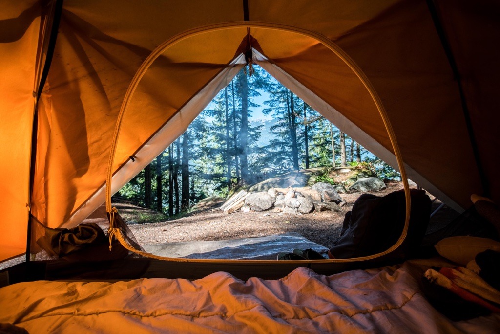 Yellowstone camping