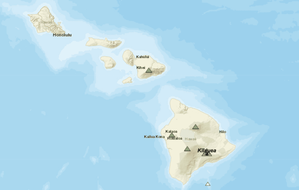 a map of the islands