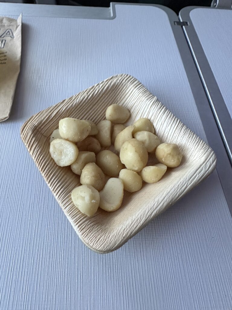 a bowl of food on a table