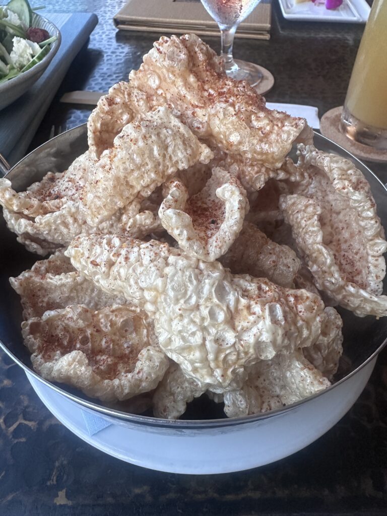 a bowl of fried food